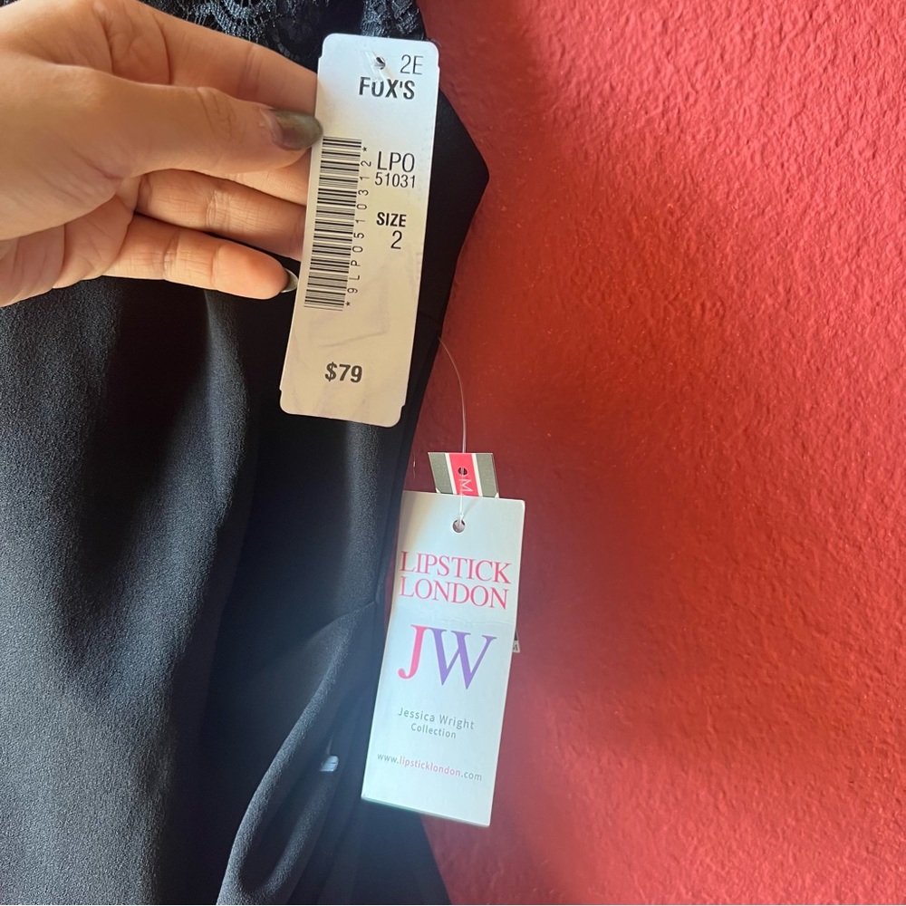 NWT High Neck Lace Sheath Dress - Picture 5 of 5